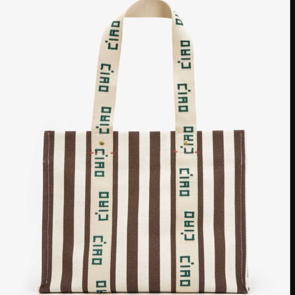 Clare V Handbags - Clare V Noemi Tote In Natural/Mocha